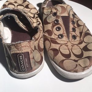 Coach sneakers size 10